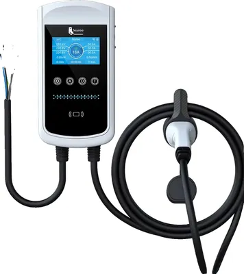 Obrázok produktu pre Nabíjačka EV, inteligentné ovládanie, viacero bezpečnostných funkcií, 11KW 16A 3-fázová, TYP2