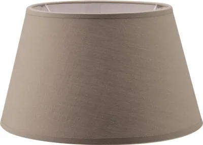 Produktbild von Home Sweet Home Stoff Lampenschirm Taupe - 25 x 18 x 14 cm