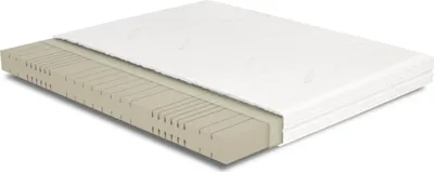 Produktbild von Kaltschaummatratze 180x220 - MIDSOFTY - Härtegrad H2 bis 80kg - 7-Zonen - RG 45 - Lyocell - Mittelweich - Matratze 180x220