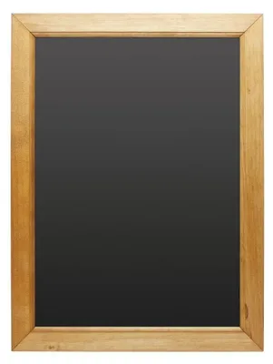 Holzrahmen-Wandtafel 450x600 mm, Weiß, für Schule & Büro