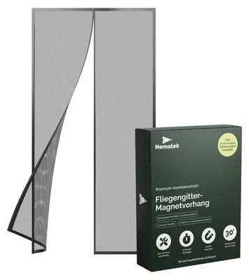 Produktbild von Magnet Fliegengitter Tür Magnetvorhang - Insektenschutz Balkontür