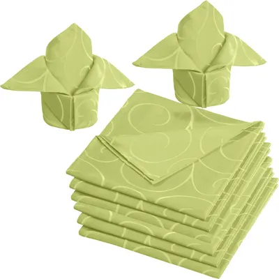 Produktbild von Erwin Müller Serviette Oberhausen" 8er-Pack grün 50x50 cm"