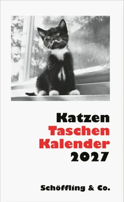 Produktbild von Katzen Taschenkalender 2027