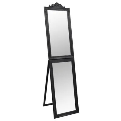 Produktbild von vidaXL Standspiegel Schwarz 50x200 cm