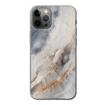 Produktbild von MuchoWow® Handyhülle Schutzhülle Hülle für iPhone 13 Pro Natursteine - Mineralien - Muster Silikon Softcase Handy Hülle - Handy-Tasche