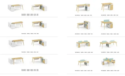 Immagine prodotto di Tavolo da conferenza moderno per ufficio tavoli in legno design tavolo da riunione nuovo