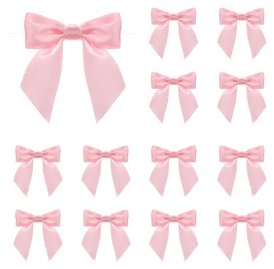 30 Satin-Schleifen, 11,5 cm, für Geschenke & Basteln