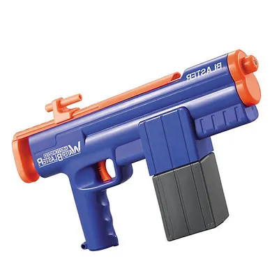 Imagen del producto de Pistola de agua eléctrica para niños: el juguete de agua definitivo, color azul