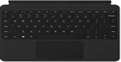 Zdjęcie produktu dla Microsoft Surface Go Signature Type Cover, Panel dotykowy, Microsoft, Surface Go, Czarny, Mikrofibra, Dokujący