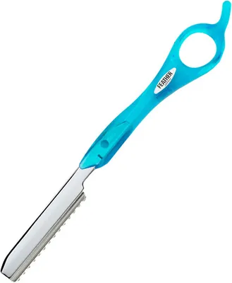Produktbild von Feather Styling Razor Rasiermesser aquablau