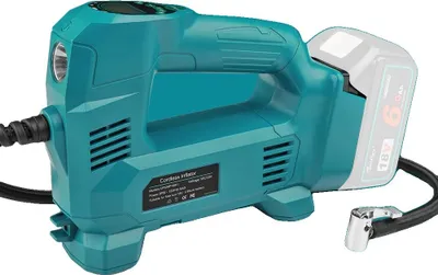 Immagine prodotto di Compressore d'aria, design portatile, compatibile con batterie da 18V/20V, per batteria Makita