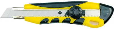 Image de Couteau à lame sécable de 18 mm avec guide métallique