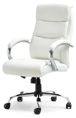 Immagine prodotto di Sedia da ufficio LUCIANA - bianco / cromo