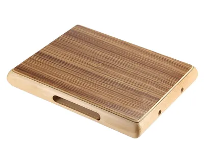 Productafbeelding van Draagbare Cajon Drum met Handpercussie en Gitaar Klankgat
