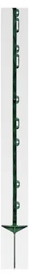 Produktbild von 20 Stück Weidezaunpfähle 125 cm, 9 Ösen, grün