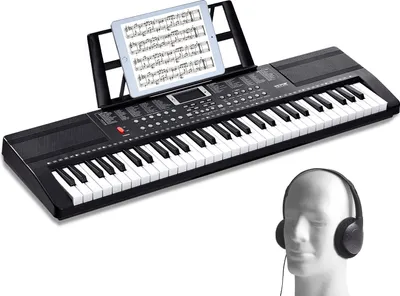 Produktbild von Digital 61 Tasten Keyboard E-Piano Klavier Digital Piano 200 Rhythmen