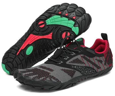 Immagine prodotto di Scarpe da trail running senza suola, per uomo e donna, nei colori nero e grigio