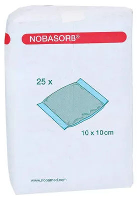 Image de NOBASORB coussinets absorbants 10x10 cm, 25 pcs KOM