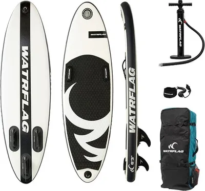 Produktbild von Premium aufblasbares SURF-Body Board Wave Rider 6'3" - 190 cm Set