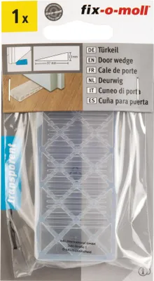Produktbild von Türkeil transparent 98mm x 40mm fix-o-moll