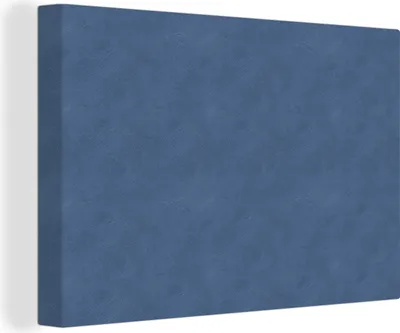 Produktbild von OneMillionCanvasses® - Leinwandbilder - 140x90 cm, Leder - Blau - Tierhaut, Wandbilder Kunstdruck Wanddekoration - Foto auf Leinwand - Gemälde auf Holzrahmen