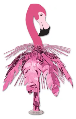 Produktbild von Flamingo Kaskaden-Tischdeko 62 cm exotische Party-Deko - Einheitsgröße