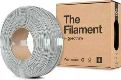 Produktbild von The Filament ReFill PLA 1.75mm Silver Aluminium 1kg