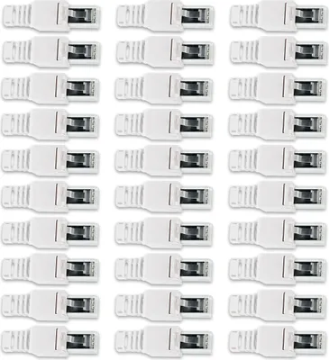 Produktbild von Netzwerkstecker 30x CAT6A RJ45 Netzwerk Stecker werkzeuglos CAT7 CAT6 CAT5 Kabel