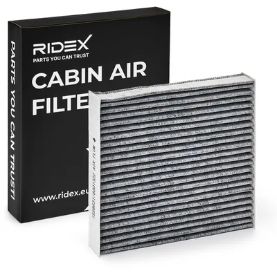 Produktbild von RIDEX 424I0249 Aktivkohle Innenraumfilter Pollenfilter für MAZDA 6 Kombi (GH) 2 (DY) 6 Station Wagon (GY) CX-7 (ER) 6 Schrägheck (GH)