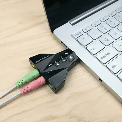 Obrázok produktu pre USB zvuková karta s 7.1 zvukom