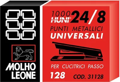 Produktbild von Molho Leone Staples 128 (24/8) 1000 Heftklammern