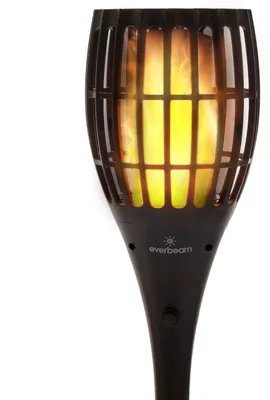 Solar-Fackelleuchte mit Flammeneffekt, 96 LEDs, wasserbeständig, 1 Stück