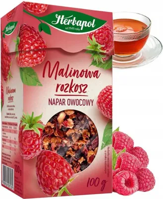 Produktbild von Napar malinowy Rozkosz - owocowa herbatka 100 g