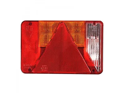 Obrázek produktu pro Zadní světlo 6 funkcí 218x140mm pravé