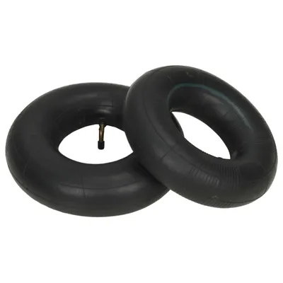 Image de vidaXL Tuyaux de rechange pour diables 4 pcs. 3,00 - 4 260 x 85 caoutchouc