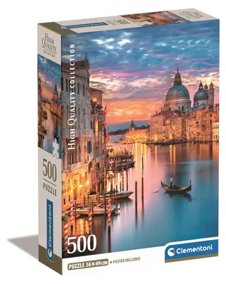 Image de CLE puzzle 500 Éclairage Compact Venise 35542