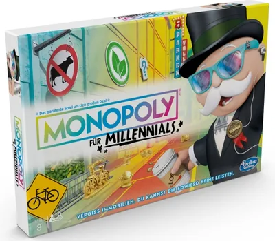 Immagine prodotto di Il Monopoly di Hasbro per i millennial