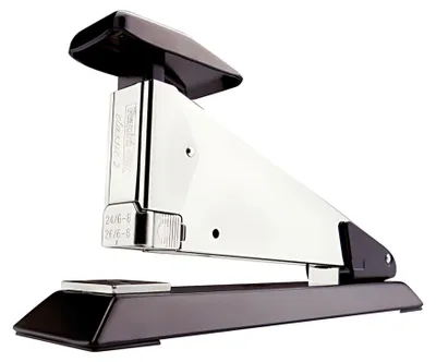 Produktbild von Rapid 23305700, 50 Blätter, Schwarz, 24/8+, Stahl, 80 g/m², 10,5 cm