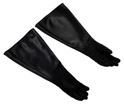 Produktbild von Partikelabriebfeste Latex-Sandstrahlhandschuhe Zum Schutz 25,6 Zoll für Handschuhboxen