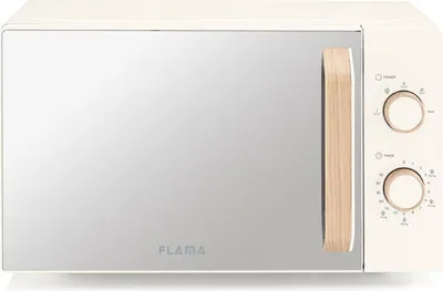 Obrázek produktu pro Flama 1831FL, Pracovní deska, Samostatná mikrovlnná trouba, 20 l, 700 W, Otočné, Krém