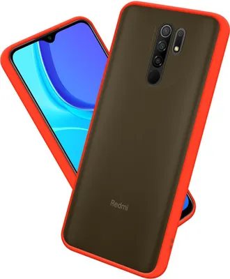 Produktbild von Cadorabo Hülle für Xiaomi RedMi 9 Schutz Hülle in Transparent Handyhülle Hybrid Schutzhülle Etui TPU Silikon