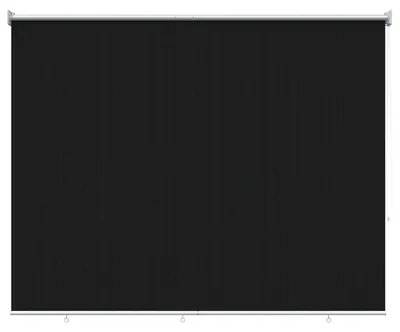 Obrázok produktu pre vidaXL Vonkajšia roleta s 90 % UV ochranou, čierna, 200 x 140 cm, HDPE