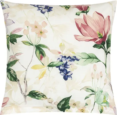 Obrázok produktu pre Bavlnenný vankúš – 40 x 40 cm – ružový, zelený