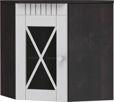 Produktbild von Wandschrank für Ecke in Kiefer braun