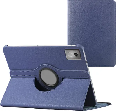 Immagine prodotto di Custodia pieghevole girevole a 360° imoshion Lenovo Idea Tab - Blu scuro