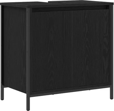 Zdjęcie produktu dla vidaXL Szafka podumywalkowa czarna 60x34,5x60 cm