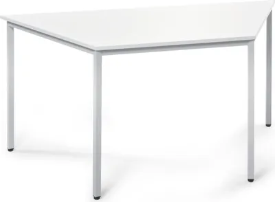 Produktbild von Konferenztisch 1600/ 800x720x690mm Platte weiß Gestell silber
