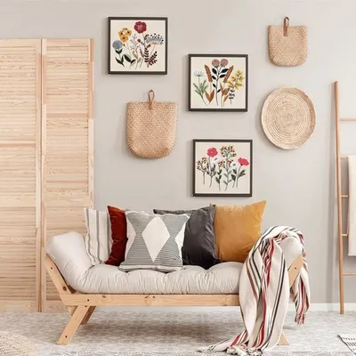 3er-Pack Stickset für Anfänger mit Blumenmotiven, einschließlich Rahmen, Garn und Nadeln, ideal für DIY-Kreationen