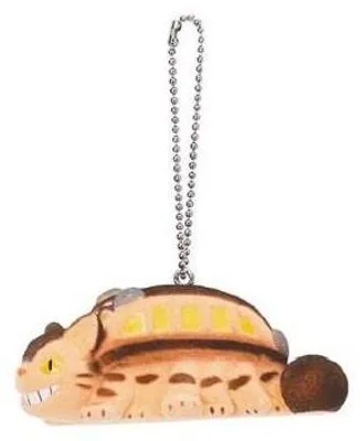 Image de Porte-clés Catbus en flockage My Neighbor Totoro