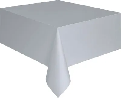 Obrázek produktu pro Ubrus stříbrný plastový